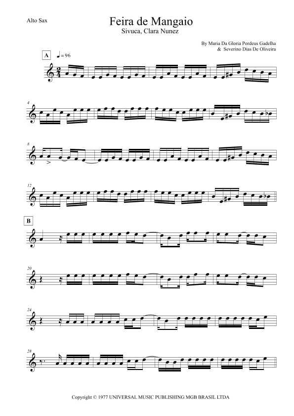 Feira De Mangaio (arr. Leo Silva)