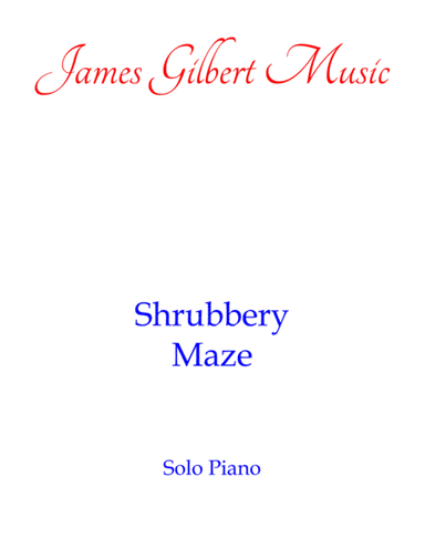 Shrubbery Maze