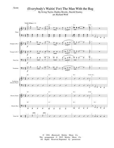(everybody's Waitin' For) The Man With The Bag (arr. Richard Wolf)