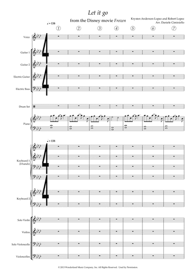 Let It Go (arr. Daniele Ciminiello)