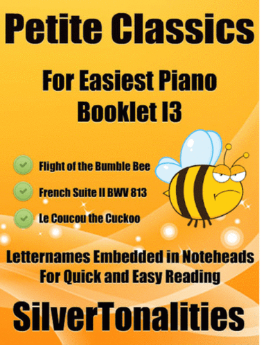 Petite Classics for Easiest Piano Booklet I3 (arr. SilverTonalities)