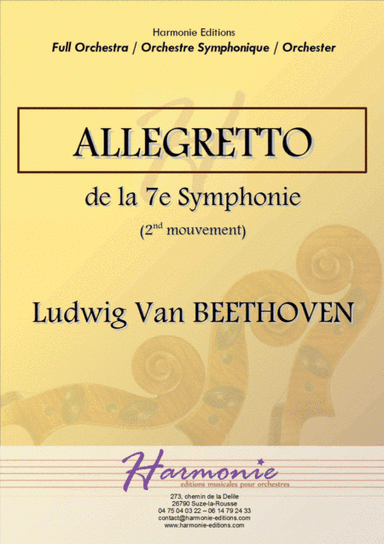 Allegretto (second movement) from the symphony n°7 - Ludwig Van BEETHOVEN (arr. Marc GARETTO)