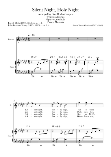 Silent Night, Holy Night (arr. Davi Rocha Campos)