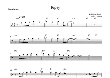 Topsy (arr. Wesley S. SIlva)