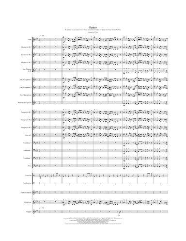 Butter (arr. R. Perez)