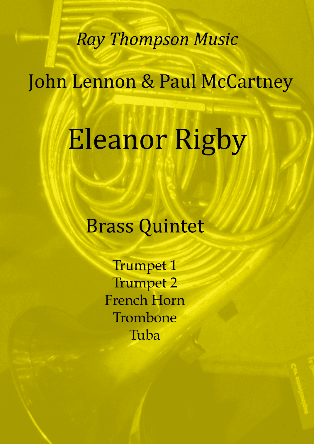 Eleanor Rigby (arr. Ray Thompson)