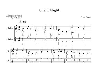 Silent Night (arr. Profe Erick)