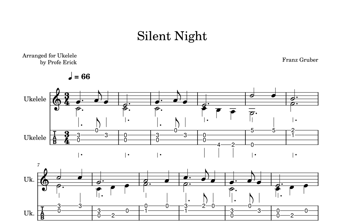 Silent Night (arr. Profe Erick)