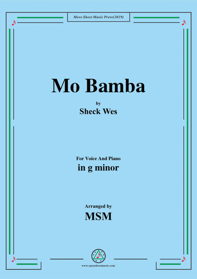 Mo Bamba (arr. Open Cloud)