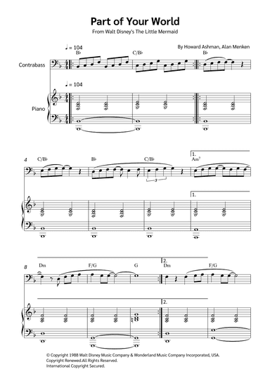 Part Of Your World (arr. Jackson Spindler)