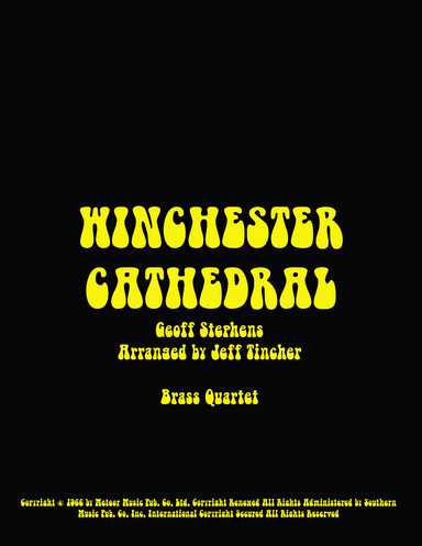 Winchester Cathedral (arr. Jeff Tincher)