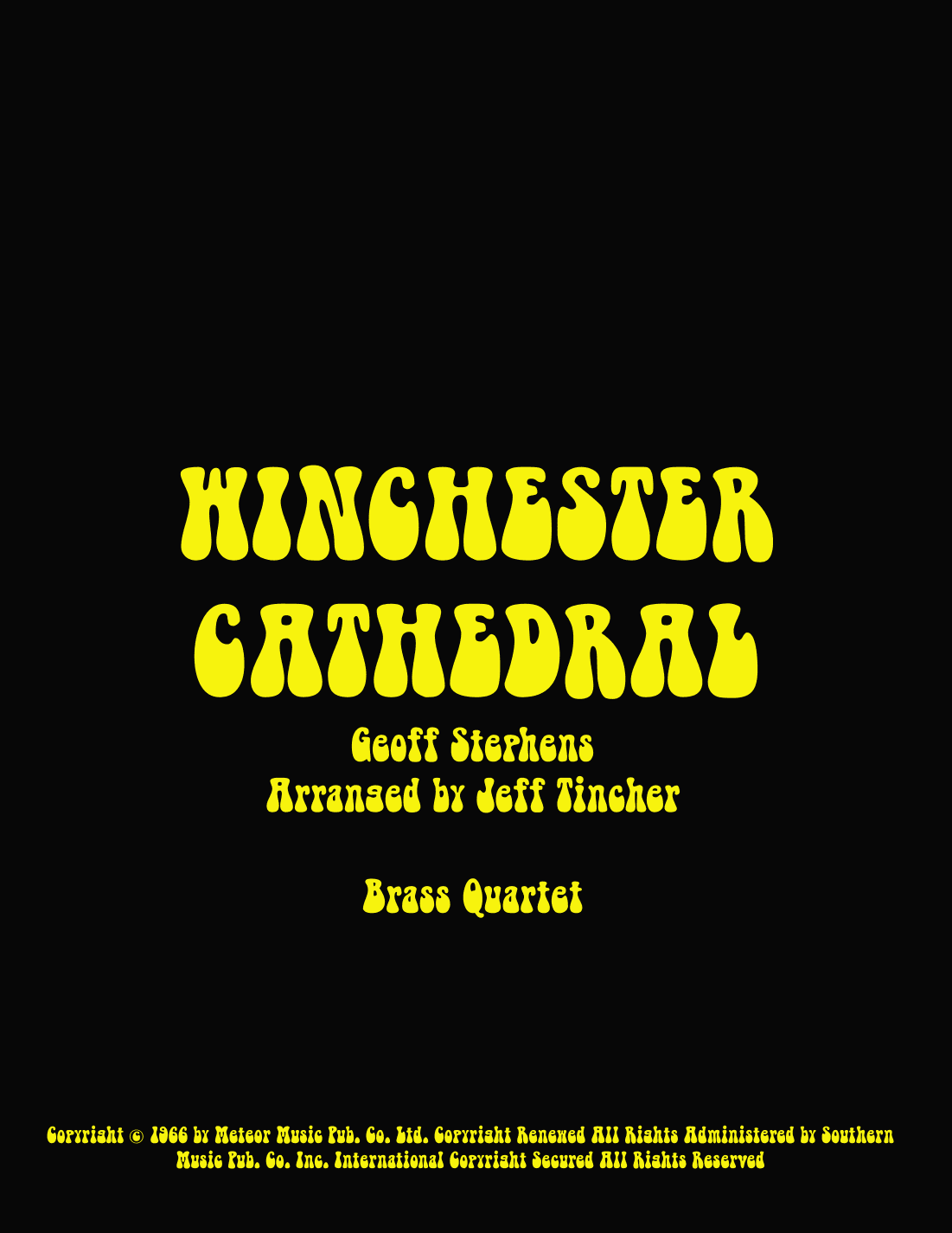 Winchester Cathedral (arr. Jeff Tincher)
