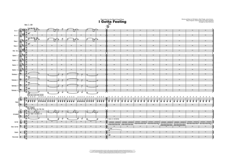 I Gotta Feeling (arr. Daryl McKenzie)