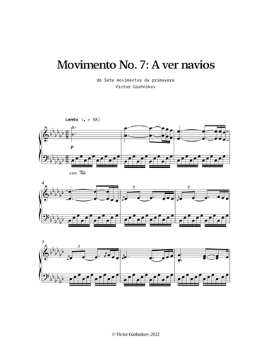 Movimento No. 7: A ver navios