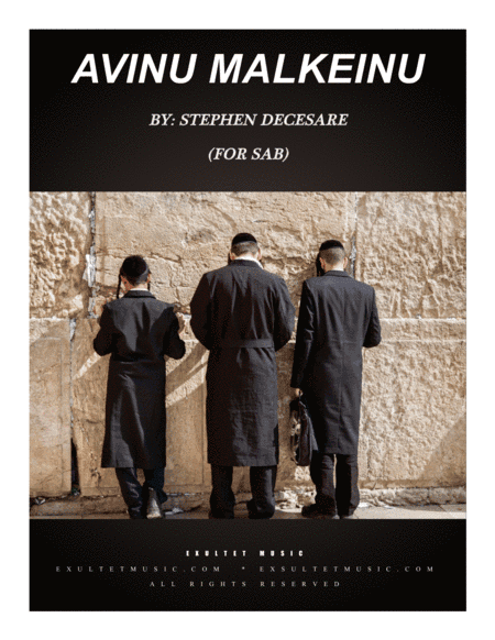 Avinu Malkeinu (for SAB)