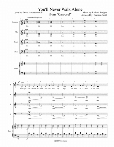 You'll Never Walk Alone (arr. Brandon K Smith)