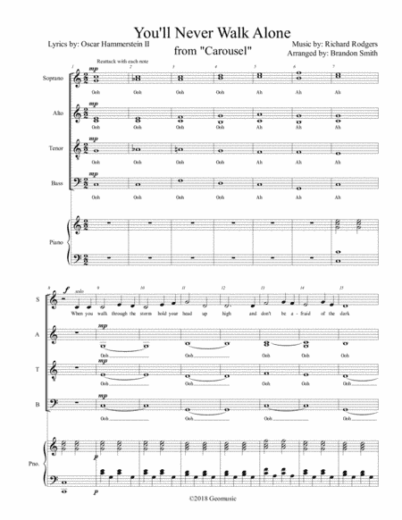 You'll Never Walk Alone (arr. Brandon K Smith)