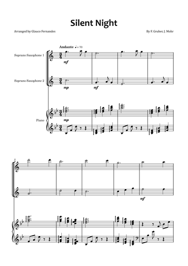 Silent Night (arr. Glauco Fernandes)
