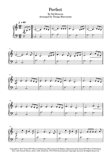 Perfect (arr. Thiago Marconato)