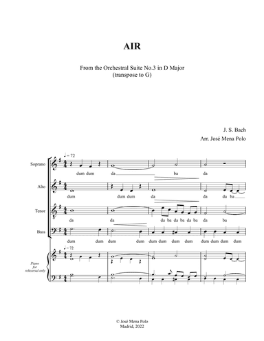 AIR suite in D (arr. Jose Mena Polo)