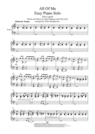 All Of Me (arr. Ellen Macpherson)