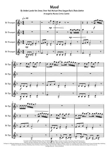Mood (arr. Nicolás Cortés Castillo)