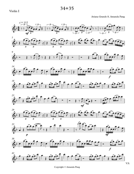 34+35 (arr. Amanda Pang)