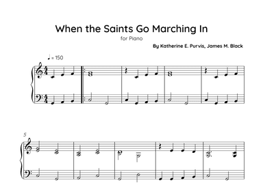 When The Saints Go Marching In (arr. Sales)