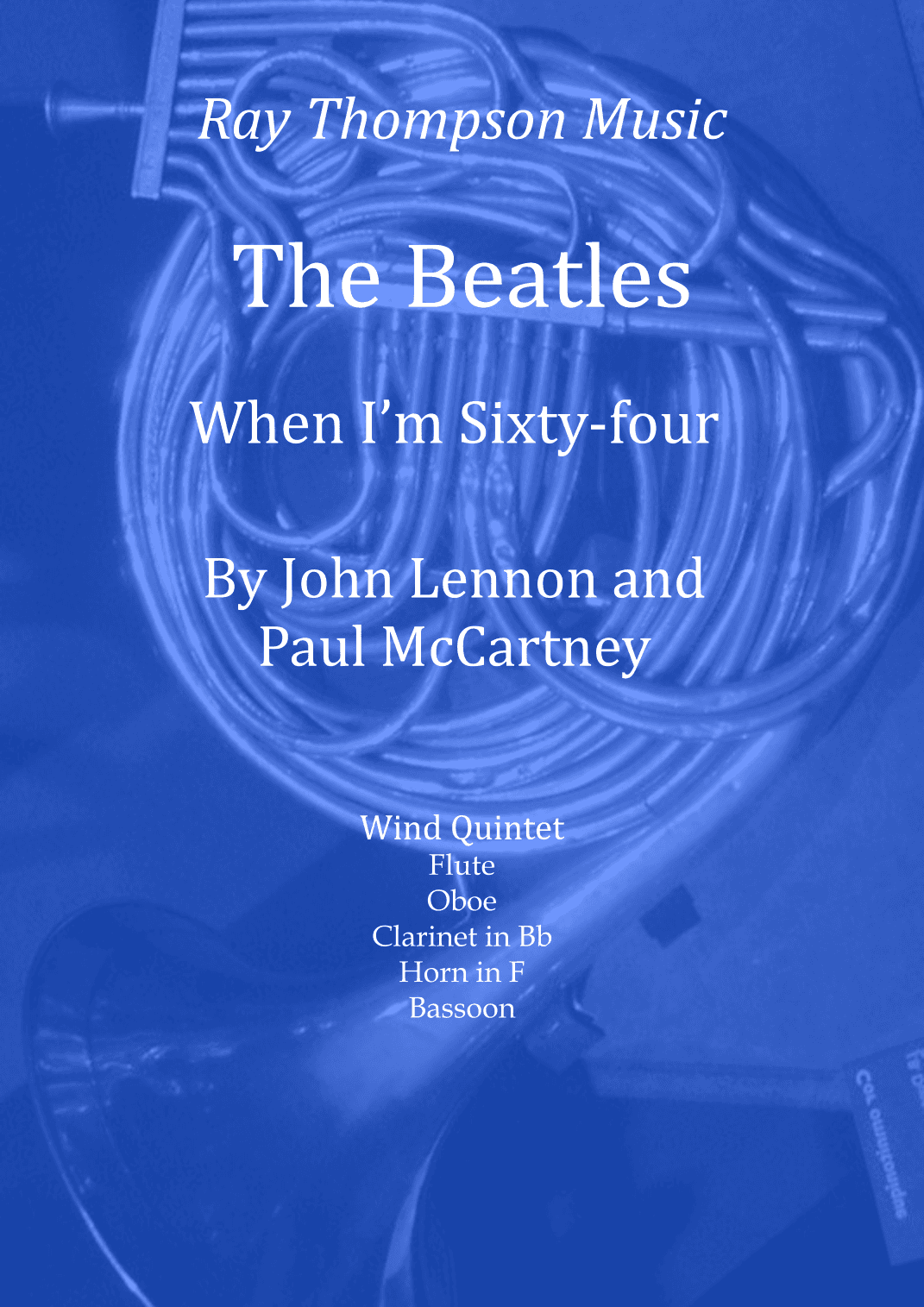 When I'm Sixty-four (arr. Ray  Thompson)