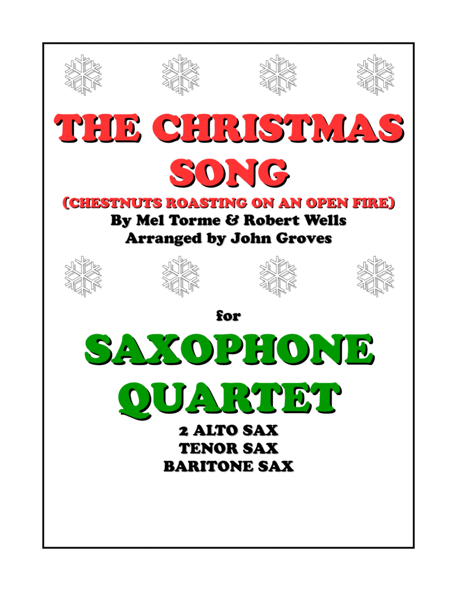 The Christmas Song (chestnuts Roasting On An Open Fire) (arr. John Groves)