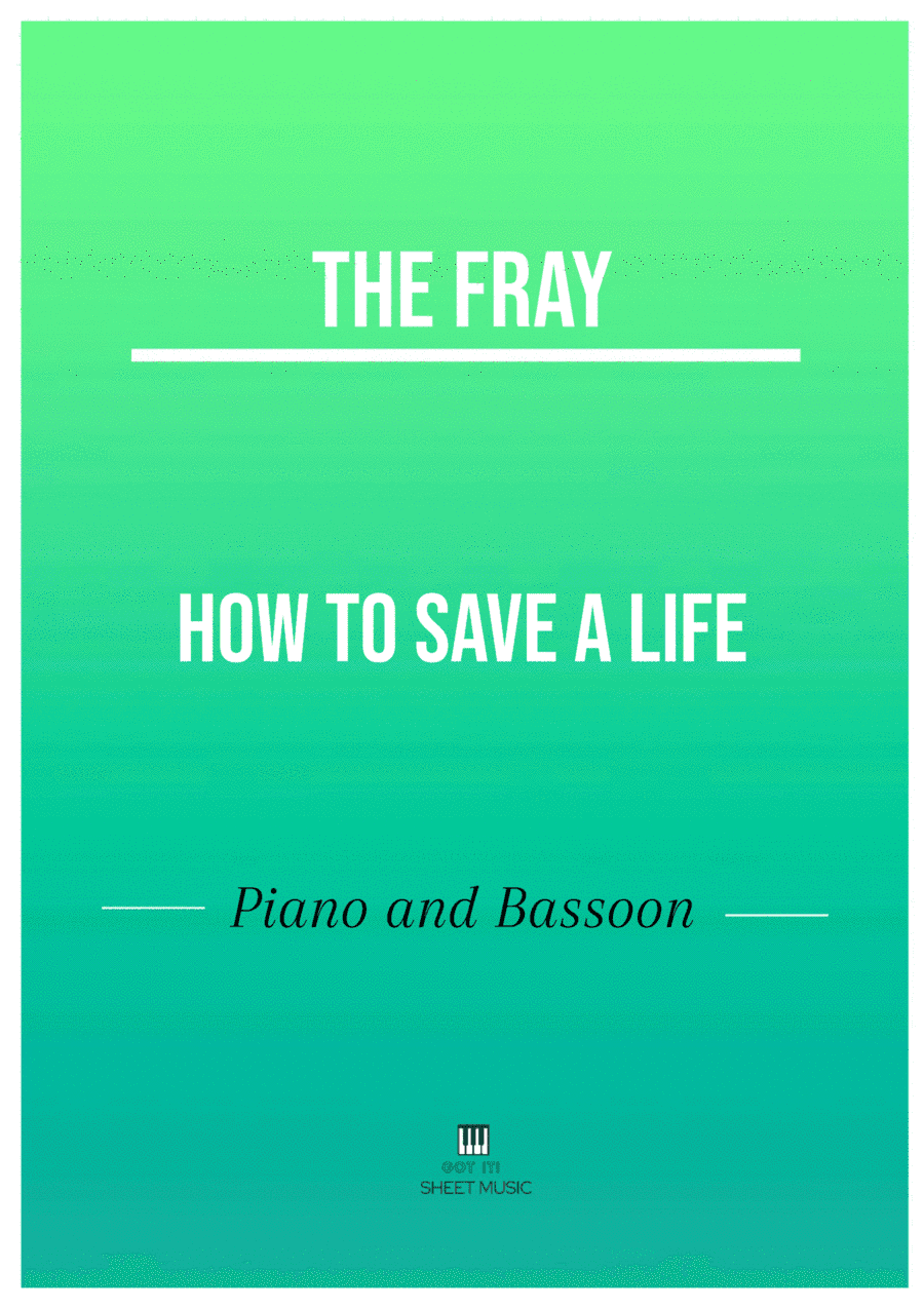 How To Save A Life (arr. ANDRE LAITANO)