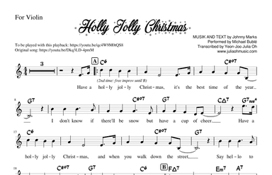 A Holly Jolly Christmas (arr. Julia Yeon-Joo Oh)