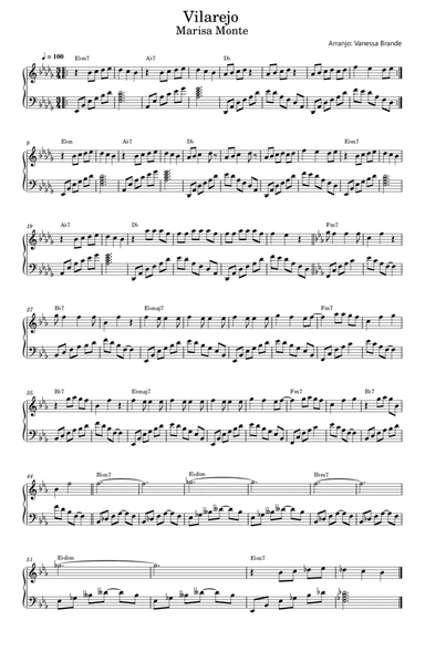 Vilarejo (arr. Vanessa Brande)