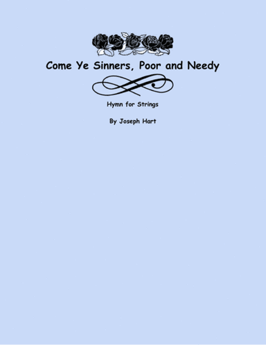 Come Ye Sinners (arr. Lena Seeger)