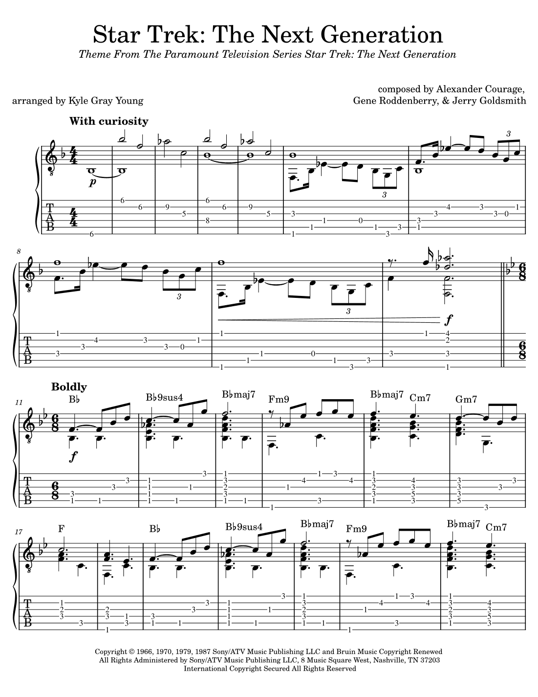 Star Trek - The Next Generation(r) (arr. Kyle Gray Young)