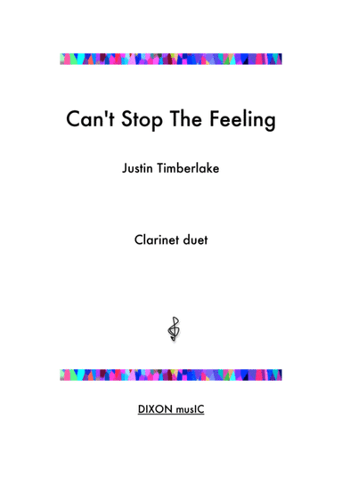 Can't Stop The Feeling  from TROLLS (arr. Iain Dixon)