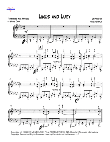 Linus And Lucy (arr. Scott Camp)