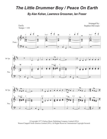 Peace On Earth (arr. Stephen DeCesare)