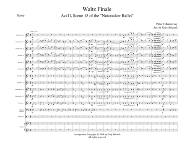 Waltz Finale  from Act II, Scene 15 of the "Nutcracker Ballet" (arr. Gary Bricault)