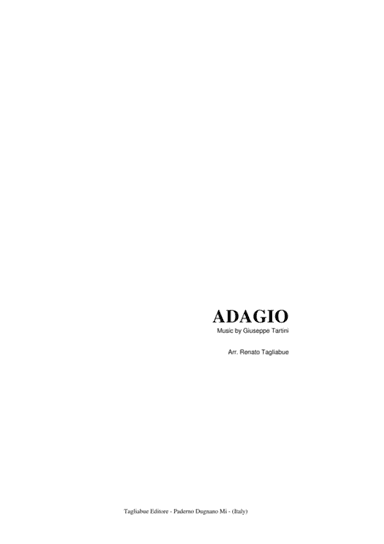 SARABANDA III -  G. Tartini - Arr. for Organ (arr. R. Tagliabue)