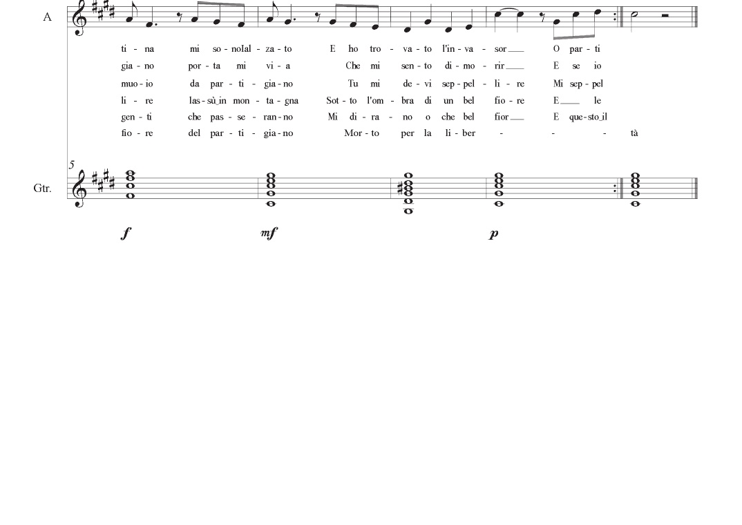 Bella Ciao (arr. Art.o Artaud)