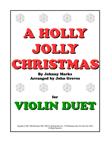 A Holly Jolly Christmas (arr. John Groves)