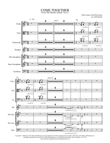 Come Together (arr. Jeff Perholtz)