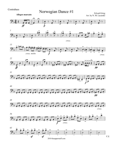 Norwegian Dance #1 (arr. Nick Lacanski)