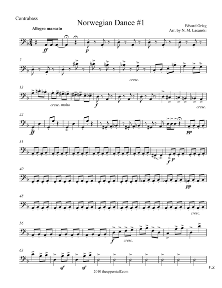 Norwegian Dance #1 (arr. Nick Lacanski)