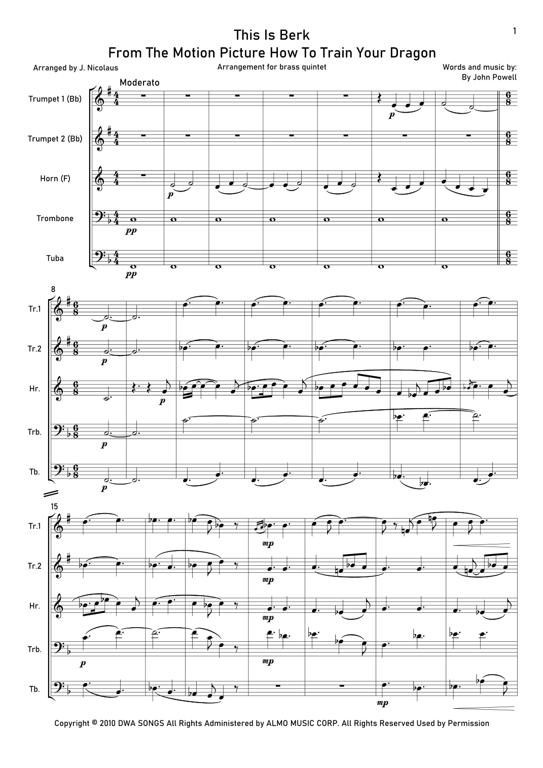 This Is Berk (arr. John Nicolaus)