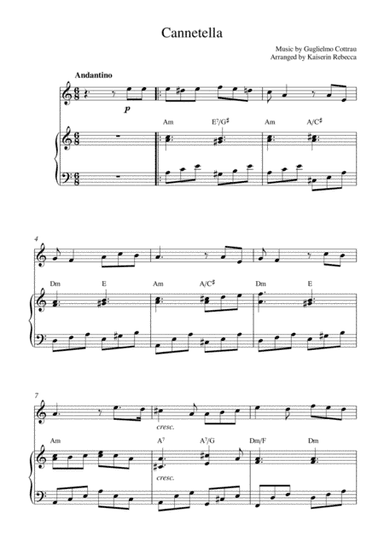 Cannetella (arr. Kaiserin Rebecca)