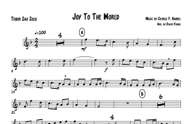 Joy To The World (arr. David W. Young)