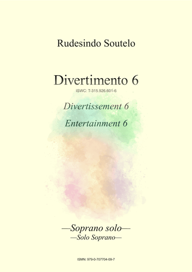 Divertimento 6 / Divertissement 6 / Entertainment 6
