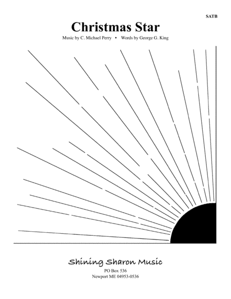 Christmas Star -- SATB